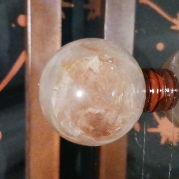 Fire Quartz Sphere - Picture 3 of 8
